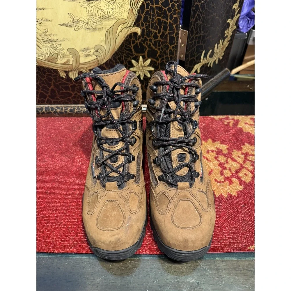 Red Wing 6674 TruHiker Mens 9 D Waterproof Safety Toe Leather Vibram Work Boots